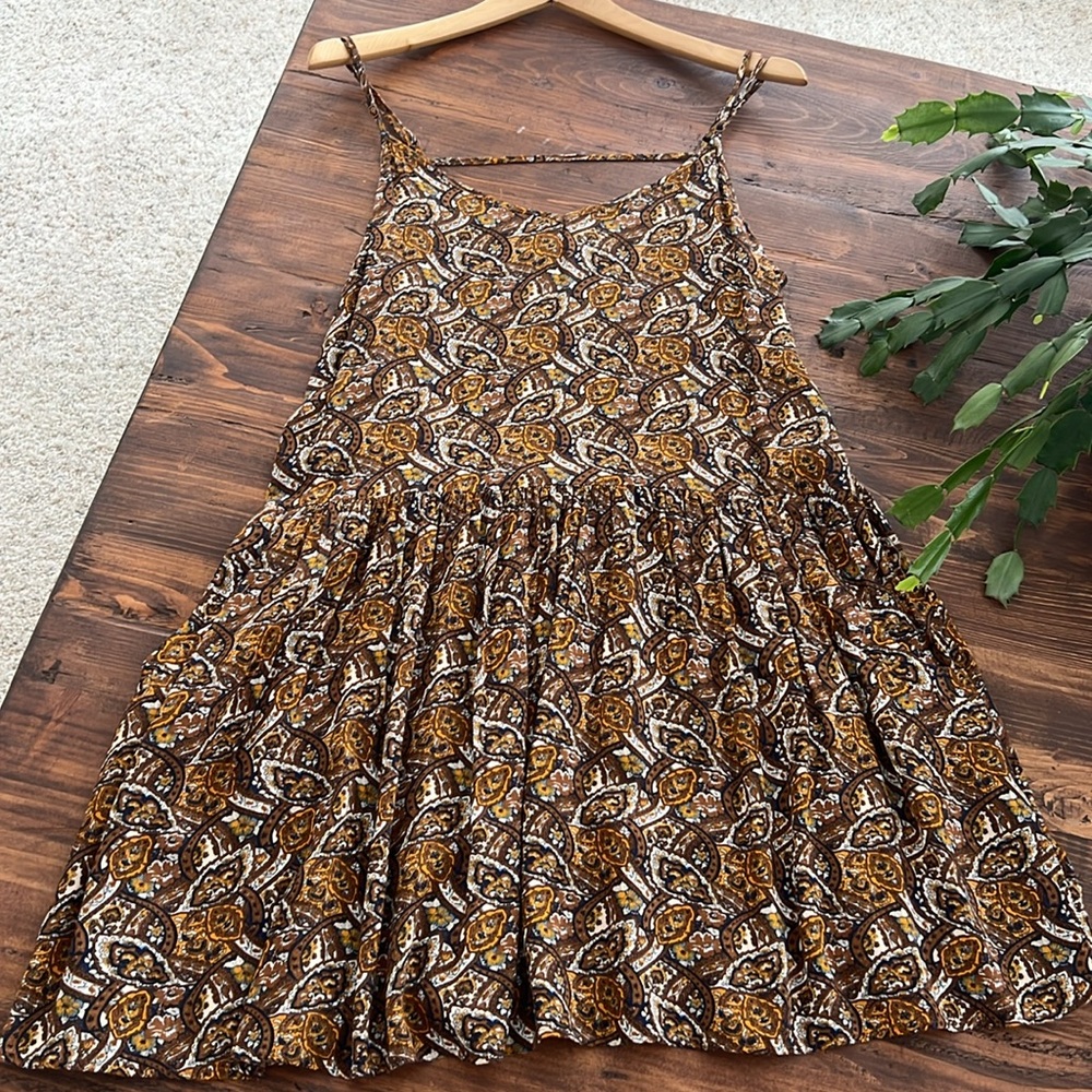 American Eagle floral paisley mini dressss